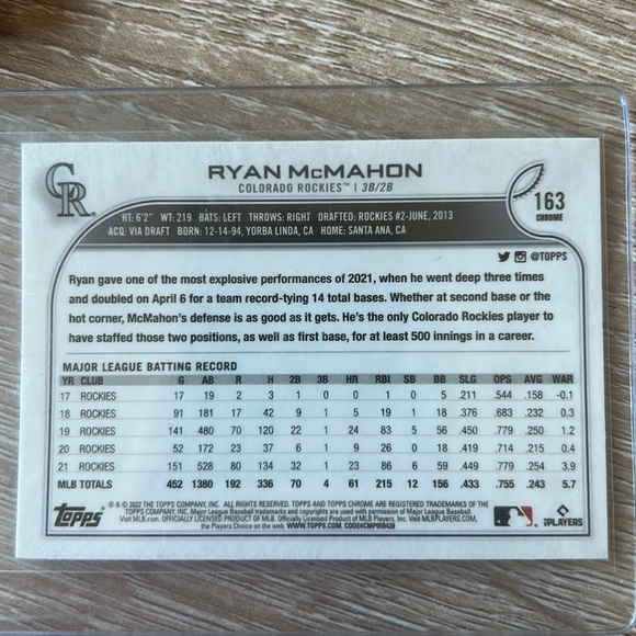 Baseball card - Picture 2 of 2